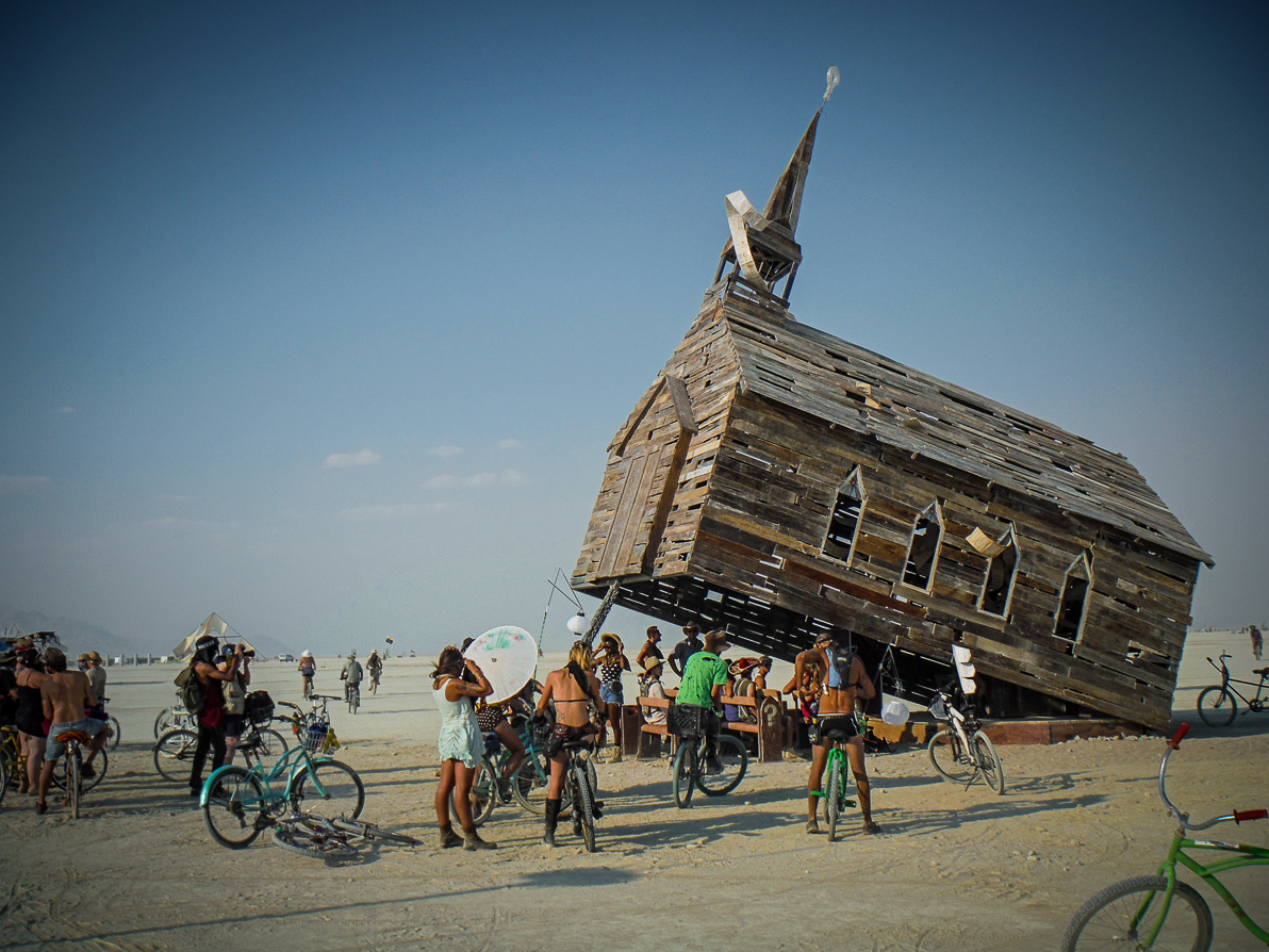 Black Rock City, Burning Man 2013, Cargo Cult, Church Trap, Rebekah Waites