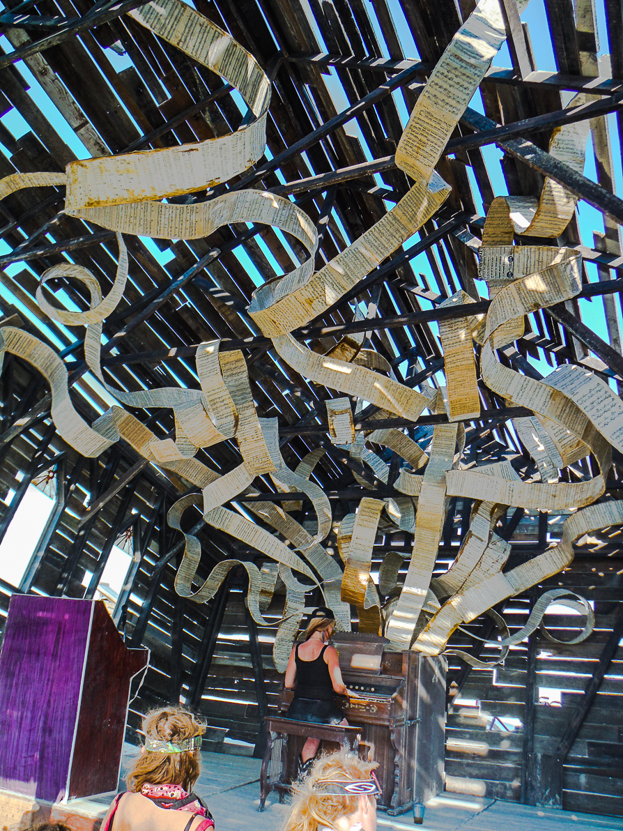 Black Rock City, Burning Man 2013, Cargo Cult, Church Trap, Rebekah Waites