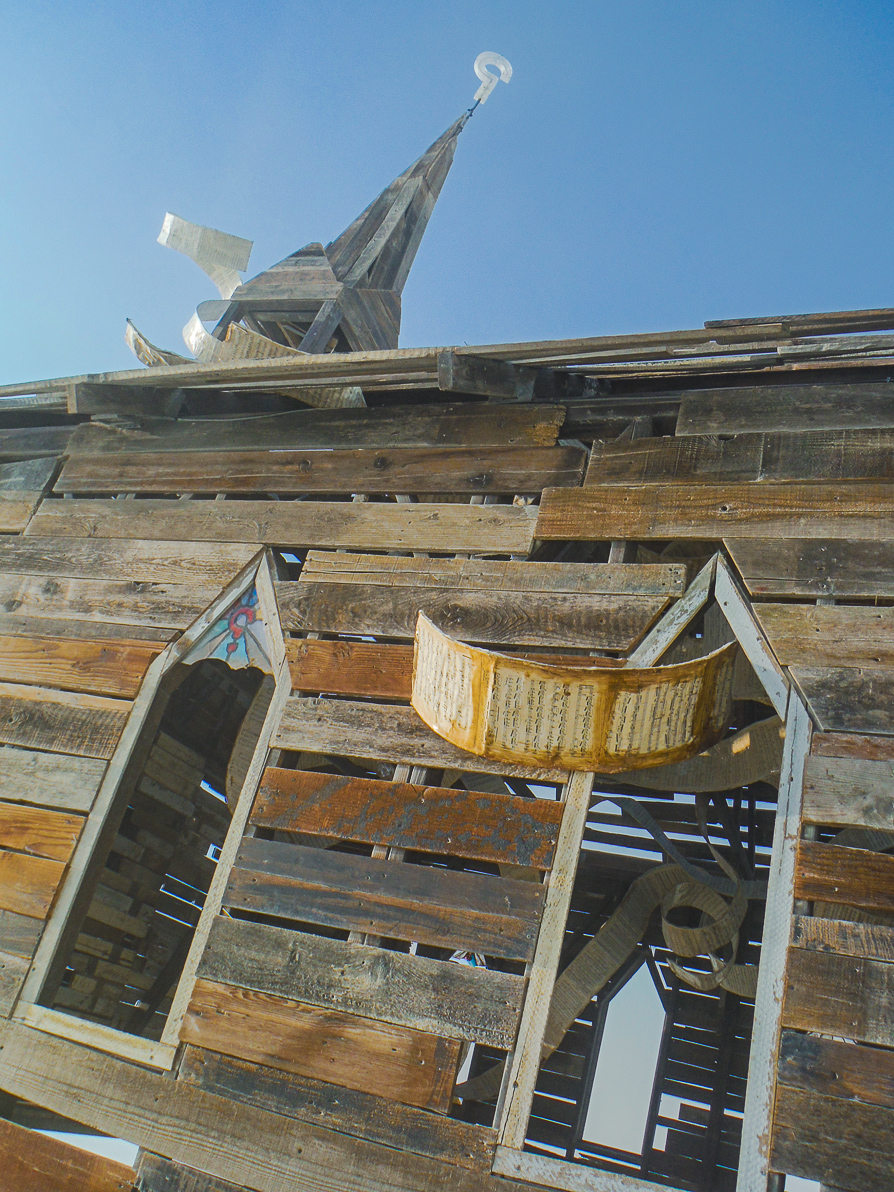 Black Rock City, Burning Man 2013, Cargo Cult, Church Trap, Rebekah Waites