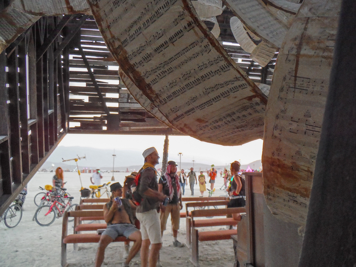 Black Rock City, Burning Man 2013, Cargo Cult, Church Trap, Rebekah Waites