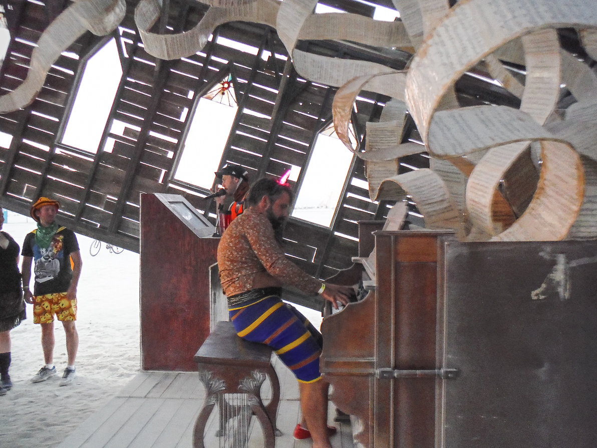 Black Rock City, Burning Man 2013, Cargo Cult, Church Trap, Rebekah Waites