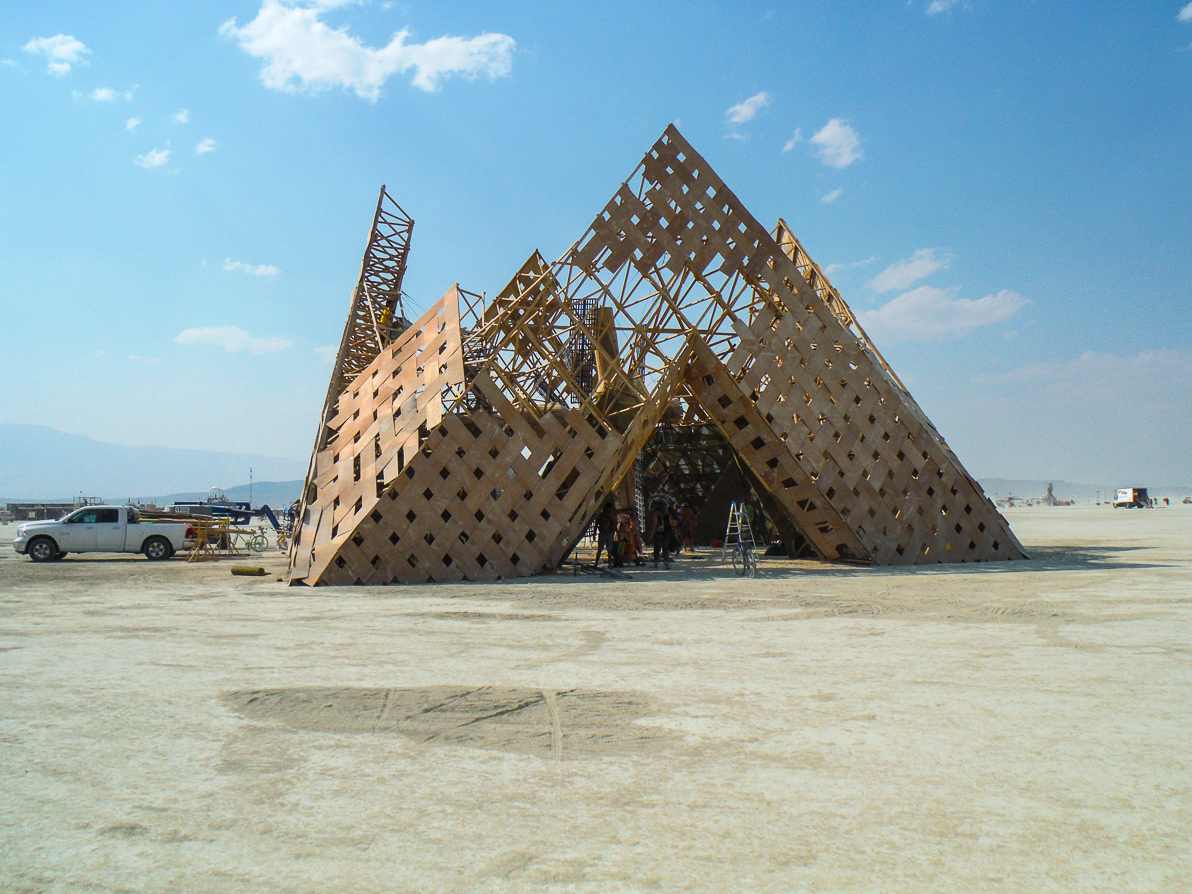 Alexander Mironov, Black Rock City, Burning Man 2013, Cargo Cult, Cradle Of MIR, Denis Harley, Russia, Sema Payain, Temple of Mir, the 