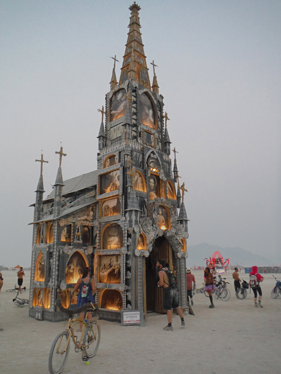 Black Rock City, Burning Man 2013, Cargo Cult, Mike Garlington, Photo Chapel