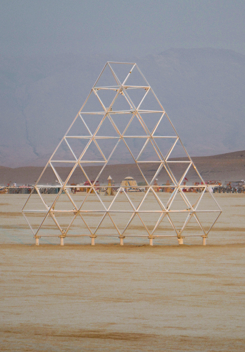 Black Rock City, Burning Man 2013, Cargo Cult, Penrose Triangle