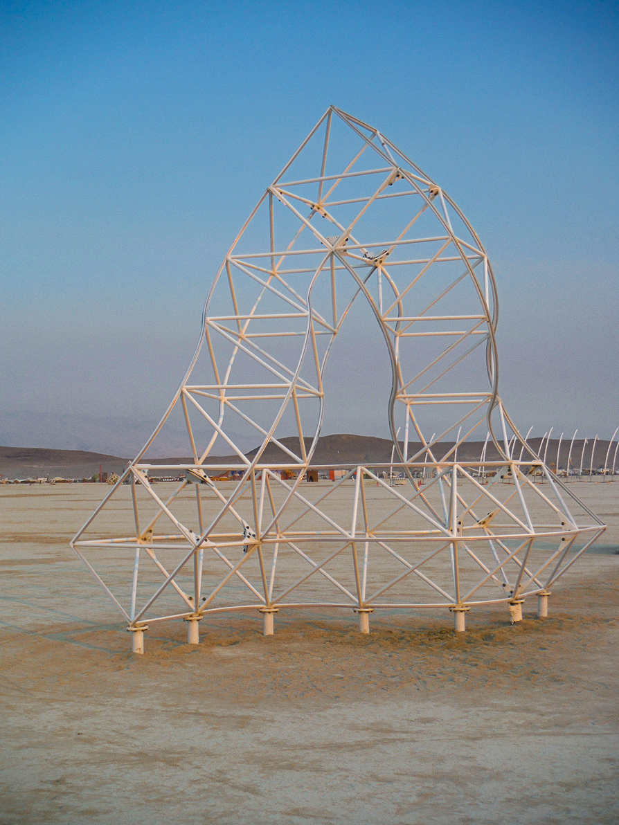Black Rock City, Blake Courter, Burning Man 2013, Cargo Cult, Penrose Triangle