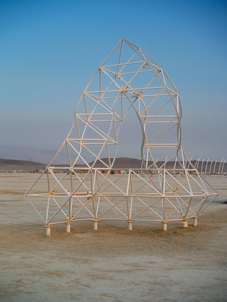 Black Rock City, Blake Courter, Burning Man 2013, Cargo Cult, Penrose Triangle