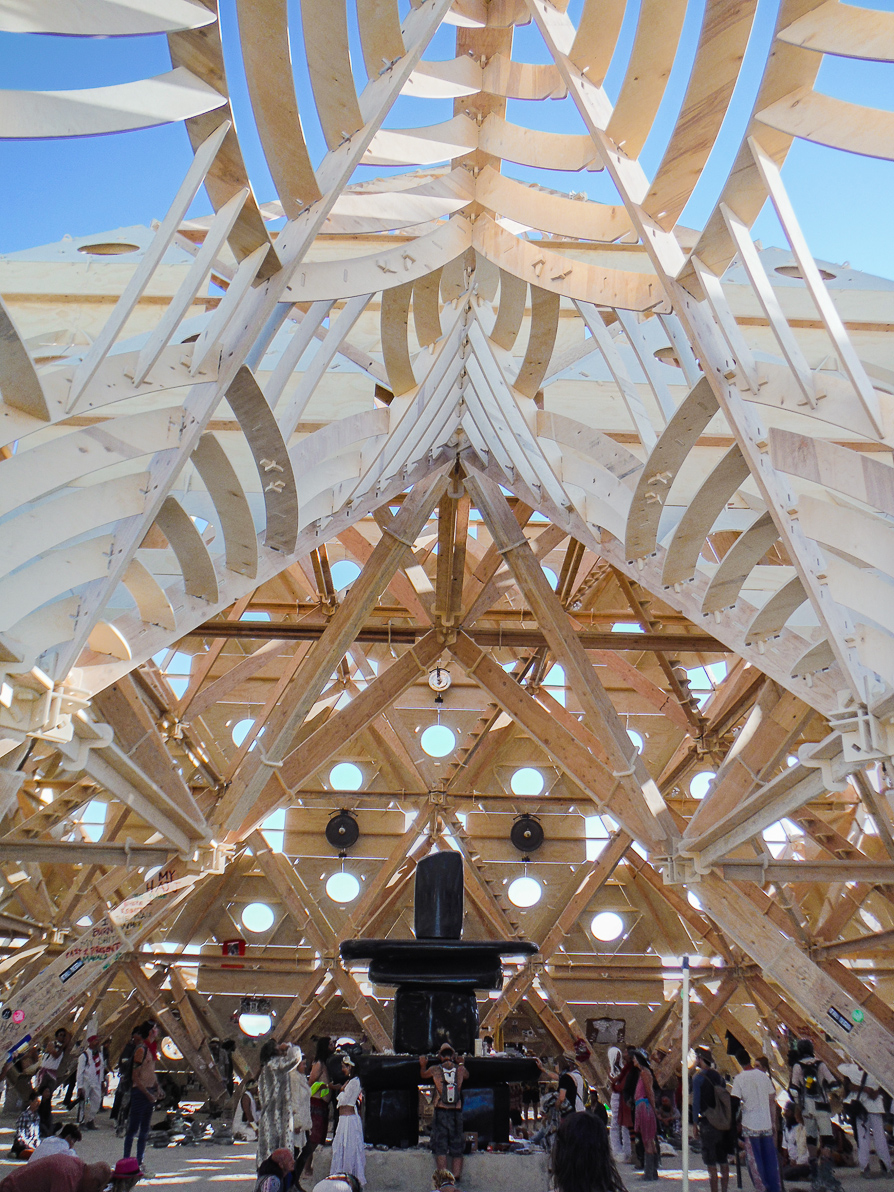 Black Rock City, Burning Man 2013, Cargo Cult, Inuksuk altar, Temple, The Temple of Whollyness