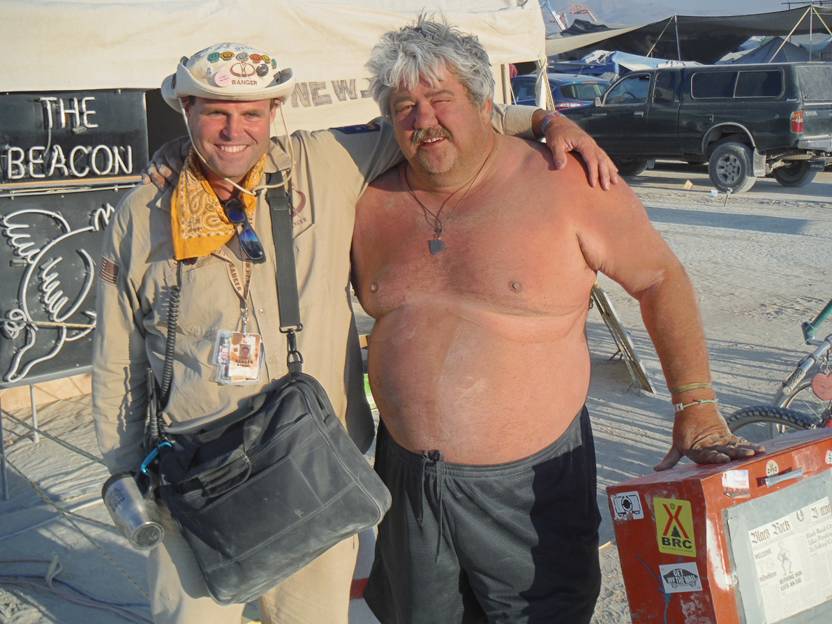 Black Rock Beacon, Black Rock City, Burning Man 2013, Cargo Cult, Rhino, Snappy