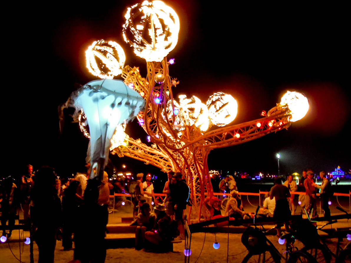 Black Rock City, Burning Man 2013, Cargo Cult, Charles Gadeken, HELIX
