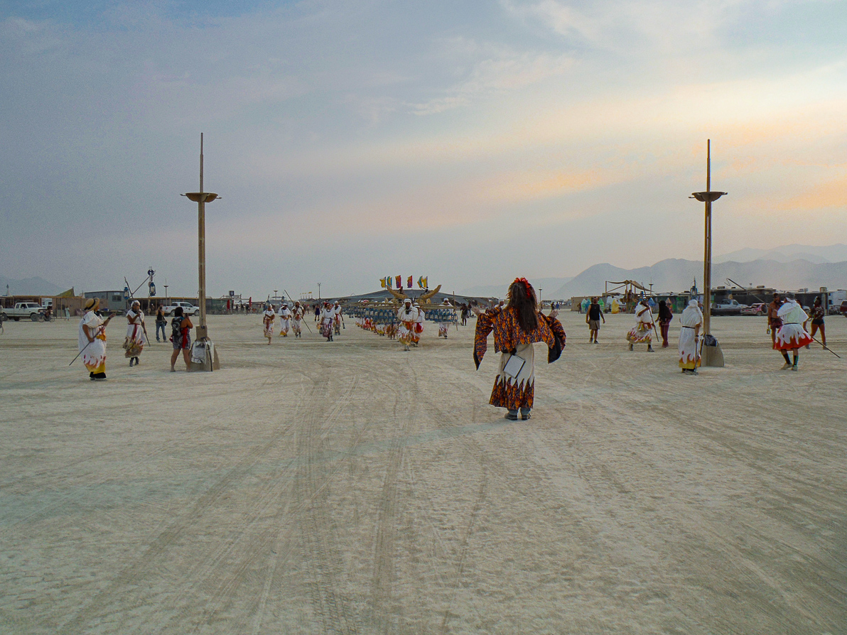 Black Rock City, Burning Man 2013, Cargo Cult, Lamplighters