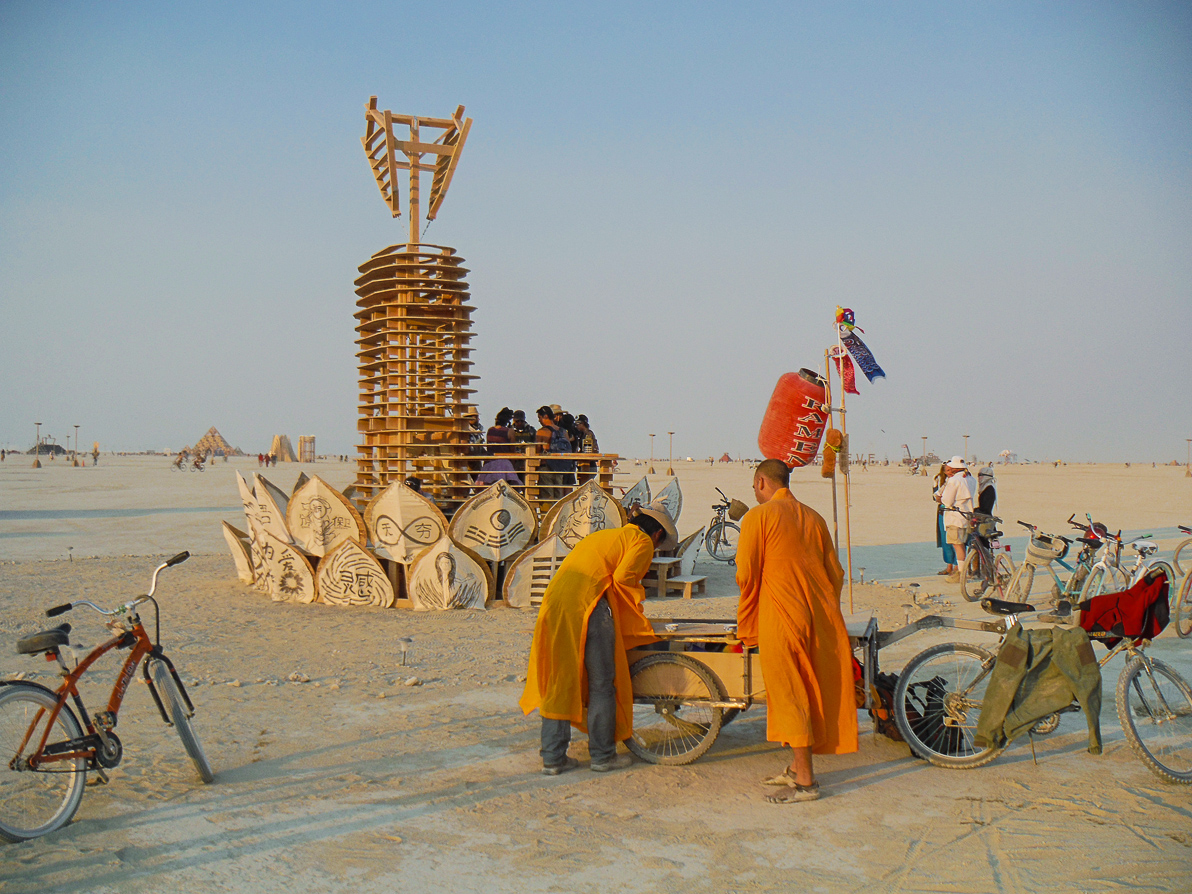 Black Rock City, Burning Man 2013, Cargo Cult, China/Taiwan CORE, Enlightenment