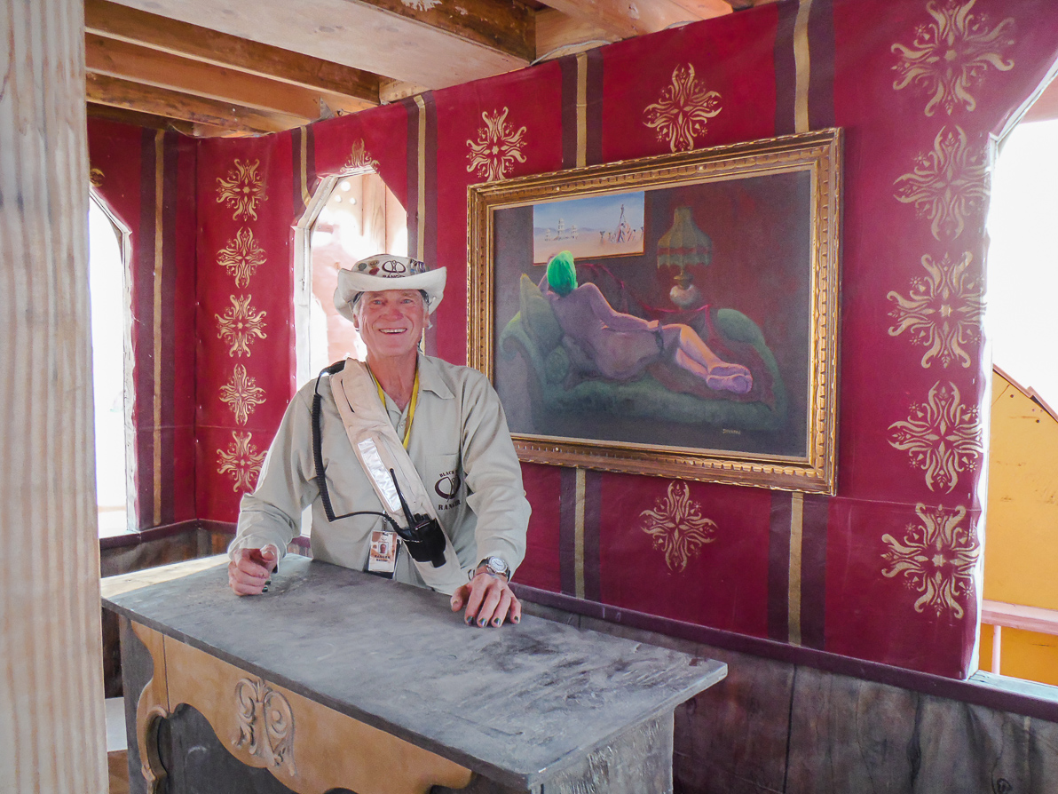 Black Rock City, Burning Man 2013, Cargo Cult, Playa Queen, Ranger Bender, Sacramento CORE