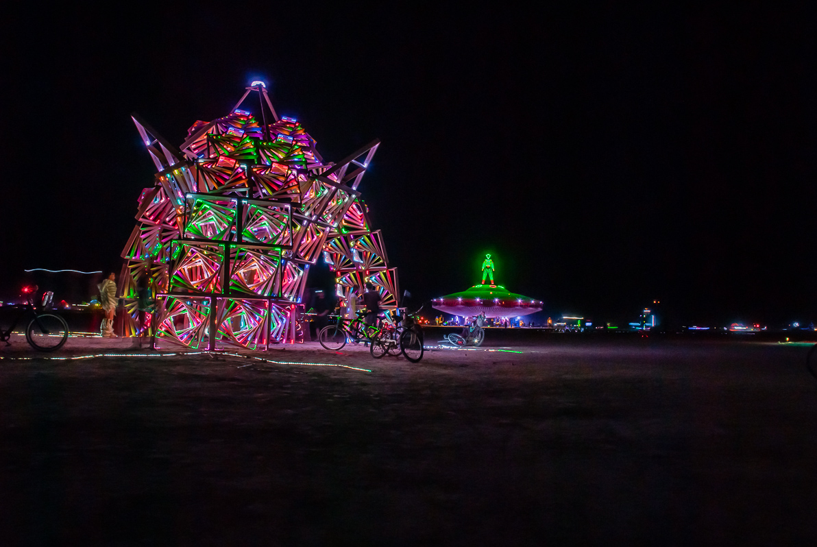 Black Rock City, Burning Man 2013, CORE, Cargo Cult, Idaho Core, Marvin, The Man