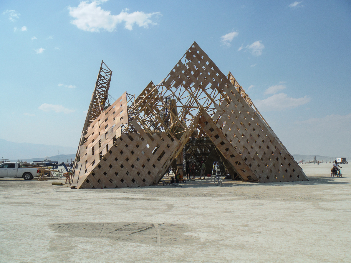 Alexander Mironov, Black Rock City, Burning Man 2013, Cargo Cult, Cradle Of MIR, Denis Harley, Russia, Sema Payain, Temple of Mir, the 