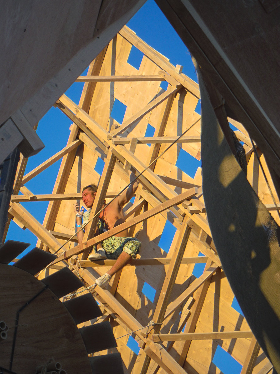 Alexander Mironov, Black Rock City, Burning Man 2013, Cargo Cult, Cradle Of MIR, Denis Harley, Russia, Sema Payain, Temple of Mir, the 