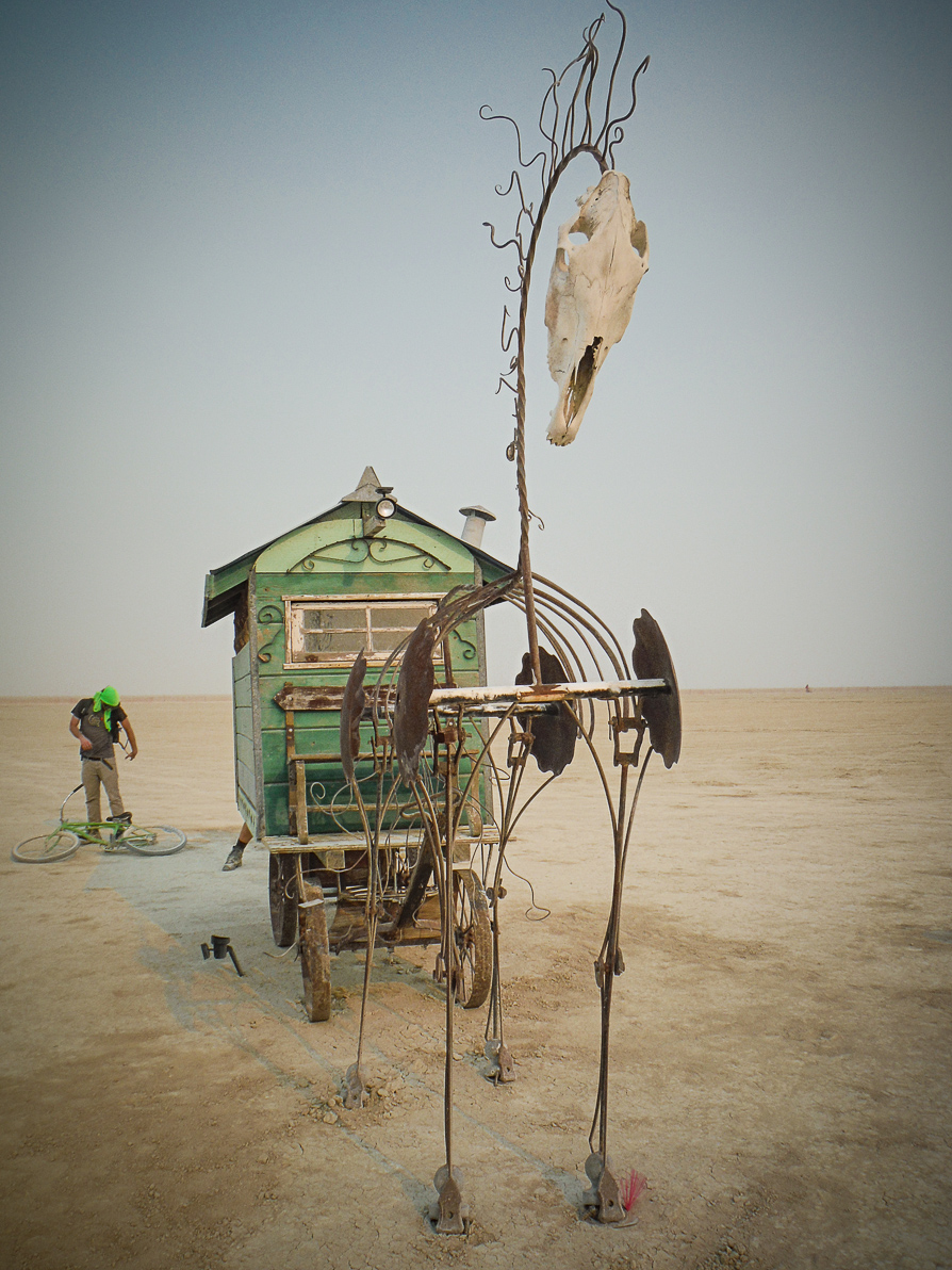 Black Rock City, Burning Man 2013, Cargo Cult, Gypsy Rose Carriage
