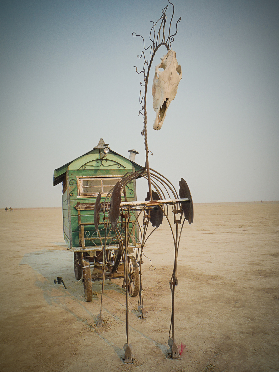 Black Rock City, Burning Man 2013, Cargo Cult, Gypsy Rose Carriage