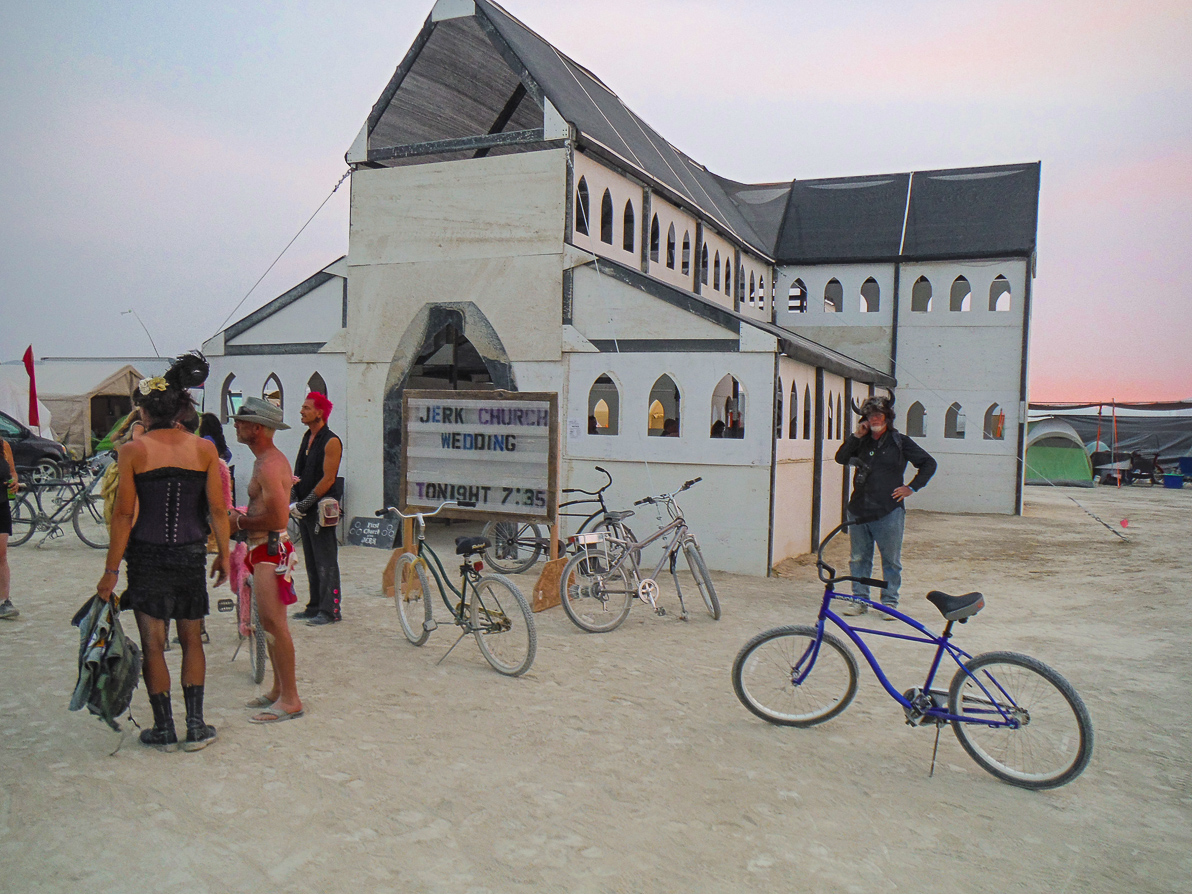 Black Rock City, Burning Man 2013, Cargo Cult, Halcyon, Jerk Church, Wedding
