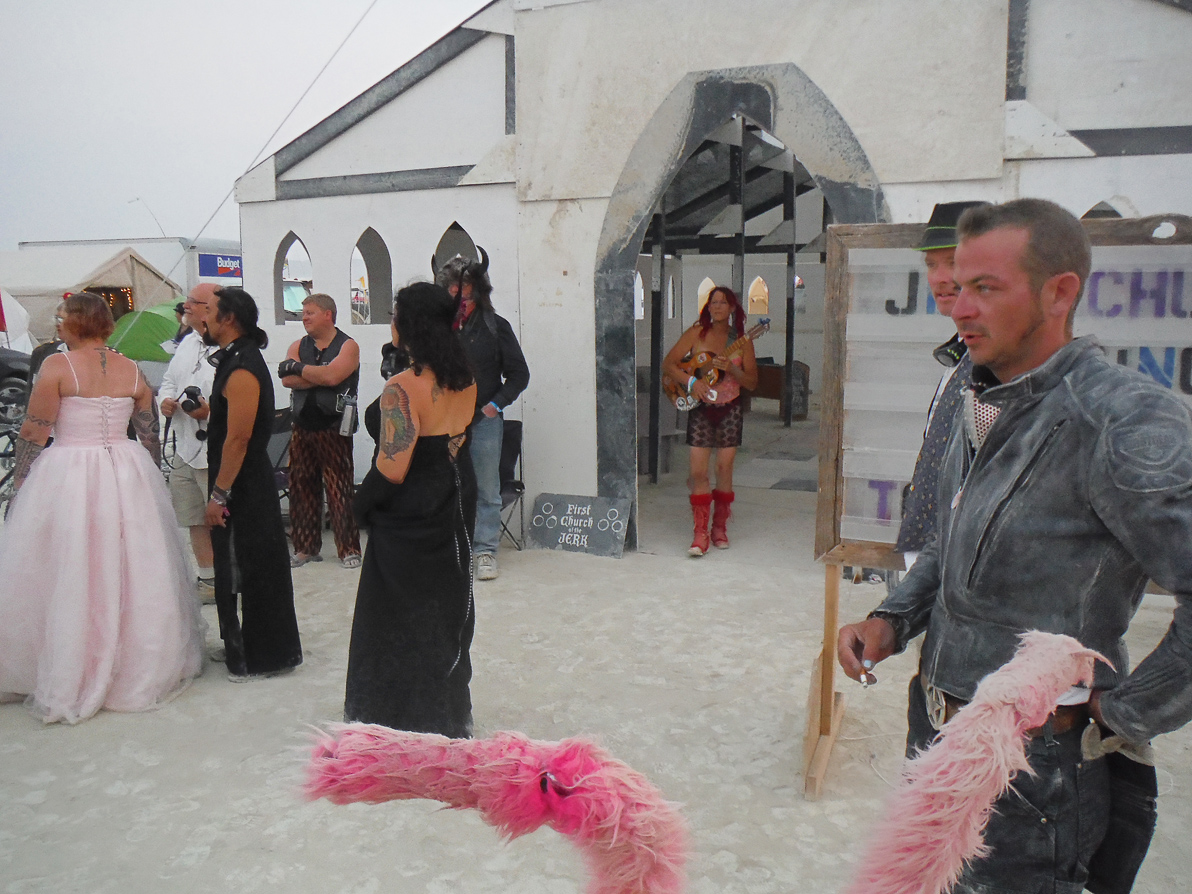 Black Rock City, Burning Man 2013, Cargo Cult, Jerk Church, Wedding