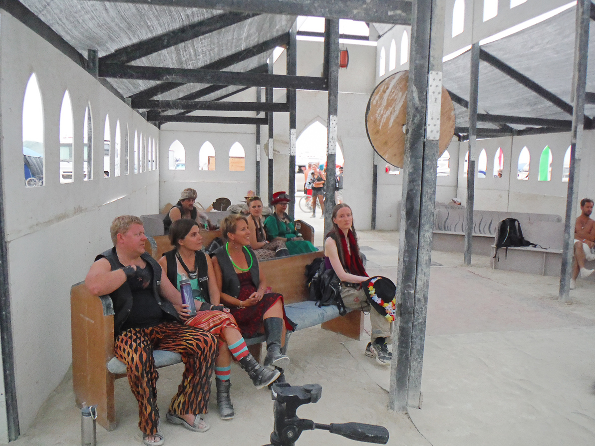 Black Rock City, Burning Man 2013, Cargo Cult, Jerk Church, Wedding