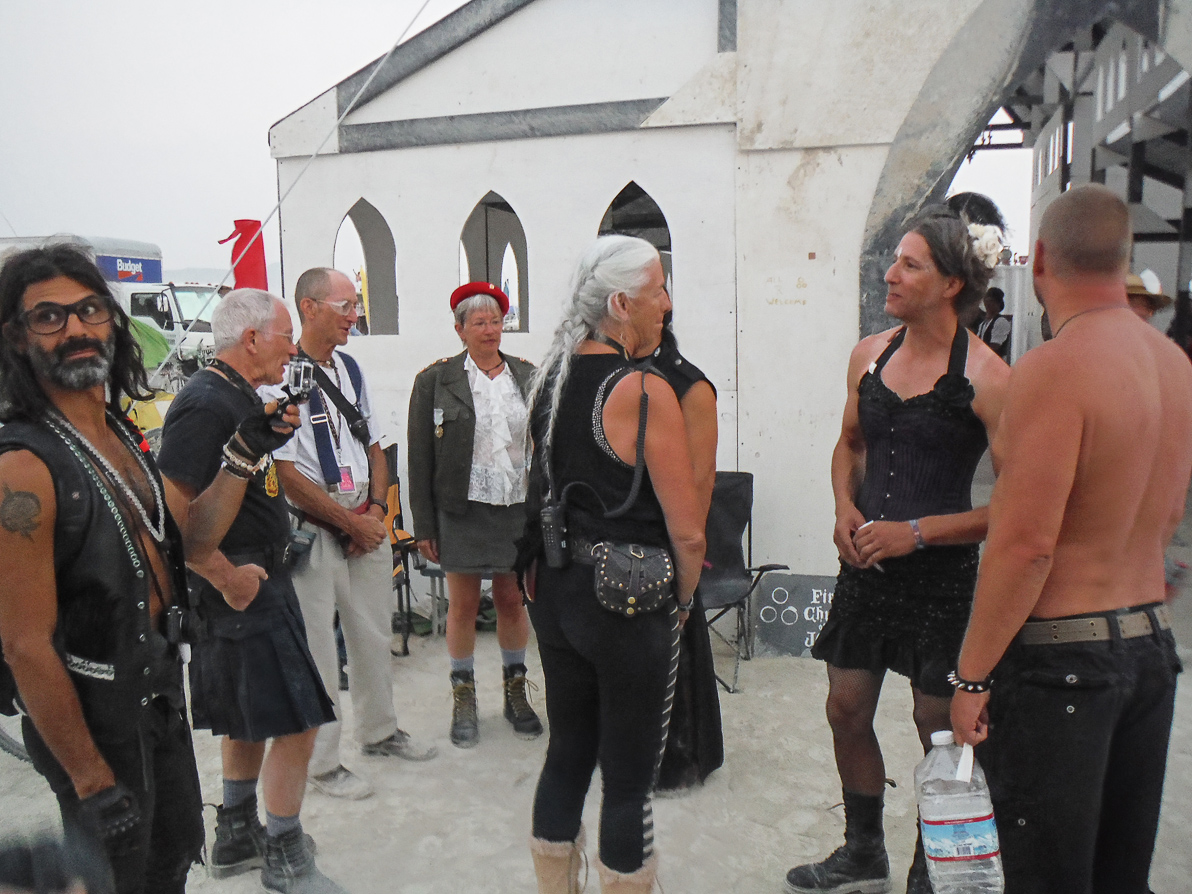 Black Rock City, Burning Man 2013, Cargo Cult, Crimson Rose, Jerk Church, Wedding