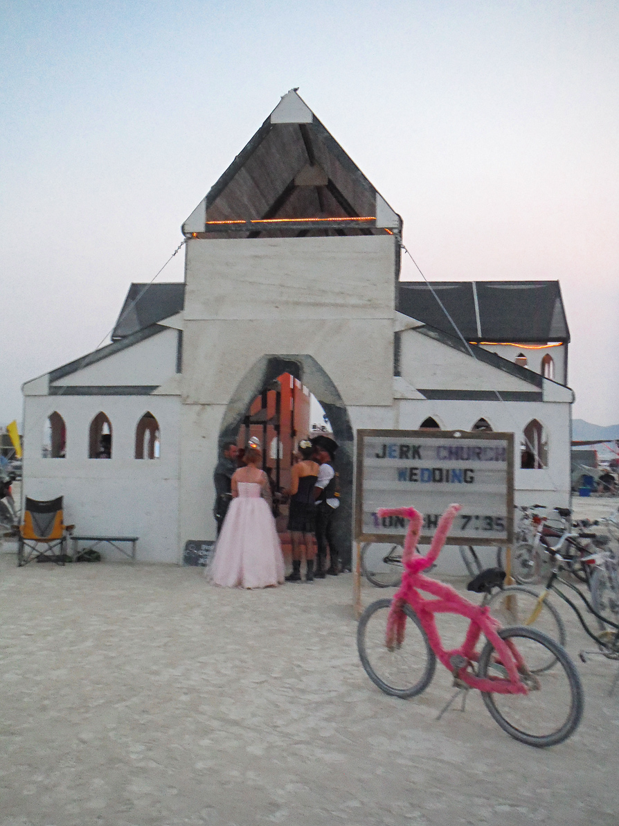 Black Rock City, Burning Man 2013, Cargo Cult, Jerk Church, Wedding
