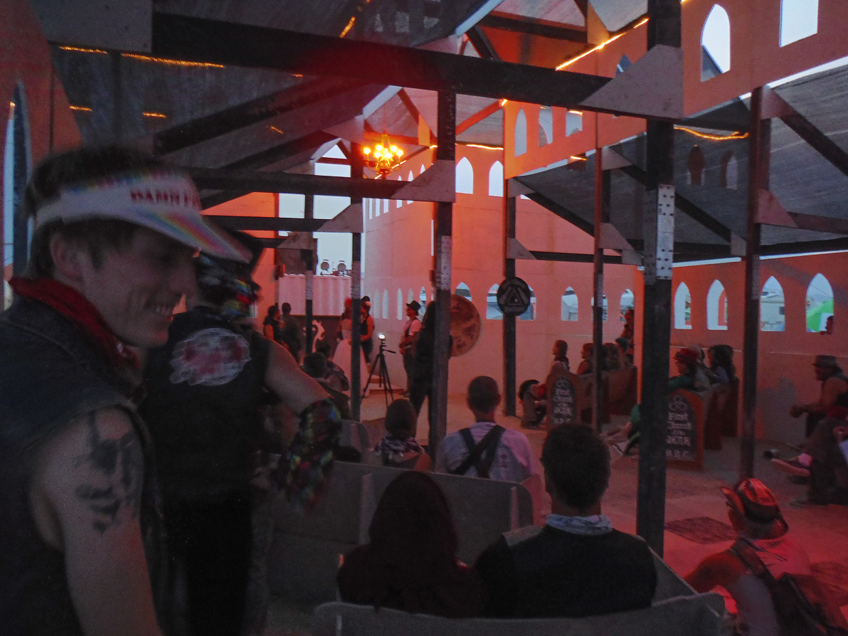 Black Rock City, Burning Man 2013, Cargo Cult, Jerk Church, Wedding