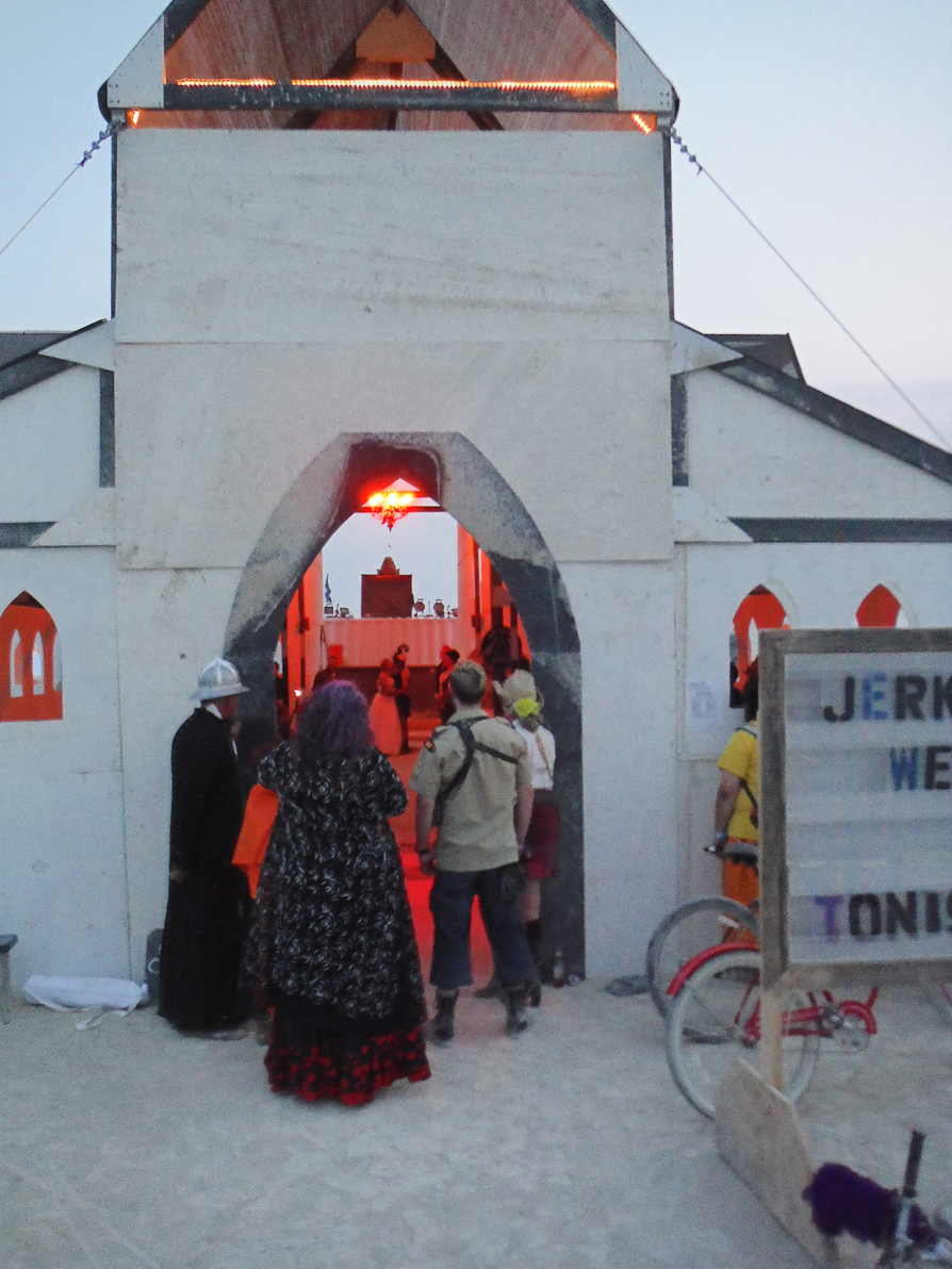 Black Rock City, Burning Man 2013, Cargo Cult, Jerk Church, Wedding