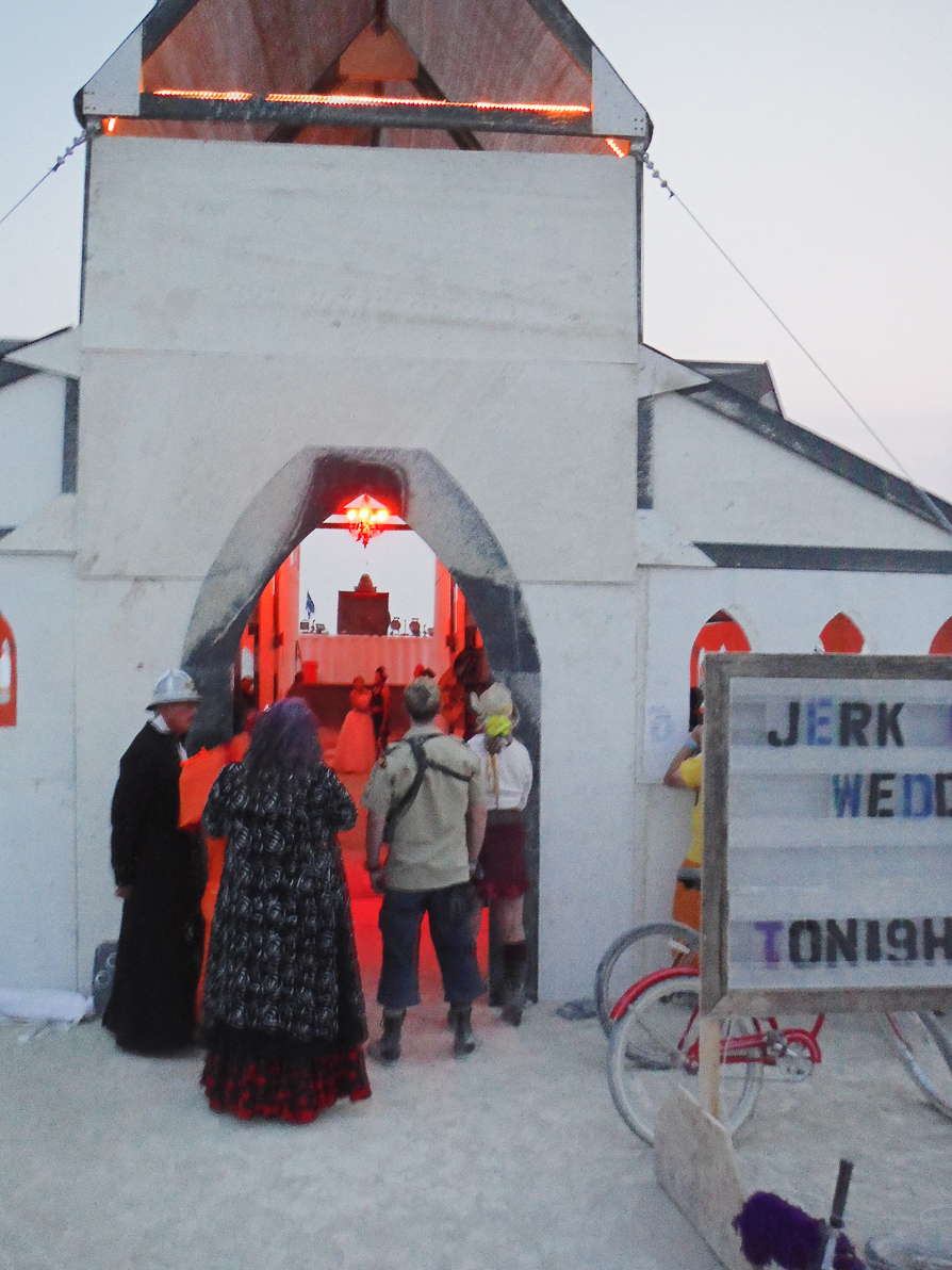 Black Rock City, Burning Man 2013, Cargo Cult, Jerk Church, Wedding