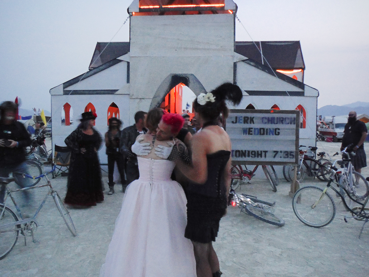 Black Rock City, Burning Man 2013, Cargo Cult, Jerk Church, Wedding
