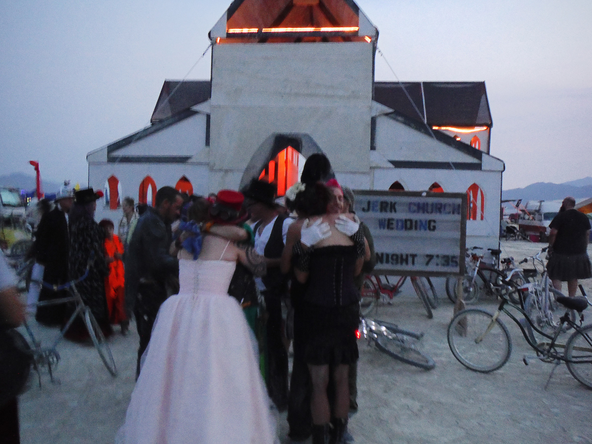 Black Rock City, Burning Man 2013, Cargo Cult, Jerk Church, Wedding