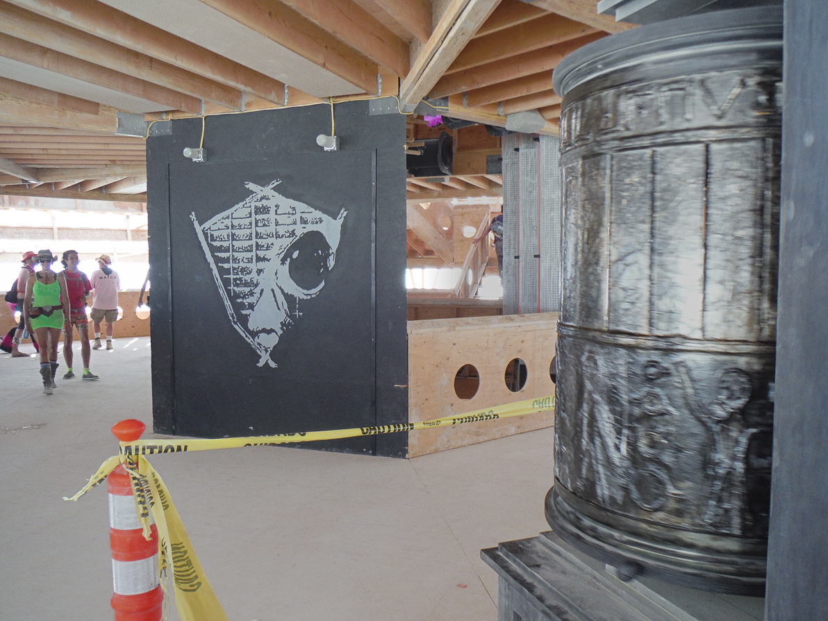 Black Rock City, Burning Man 2013, Cargo Cult, The Man, zoetropes