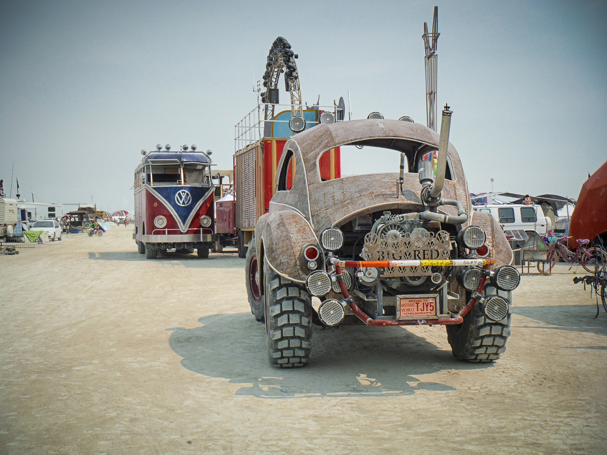 Black Rock City, Burning Man 2013, Cargo Cult, Mutant Vehicles