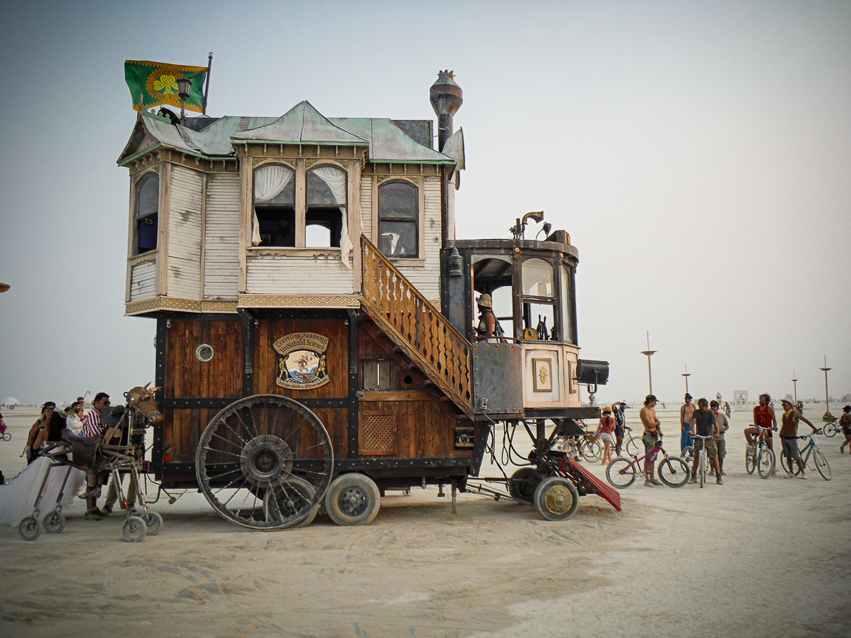 Black Rock City, Burning Man 2013, Cargo Cult, Mutant Vehicles, Neverwas Haul