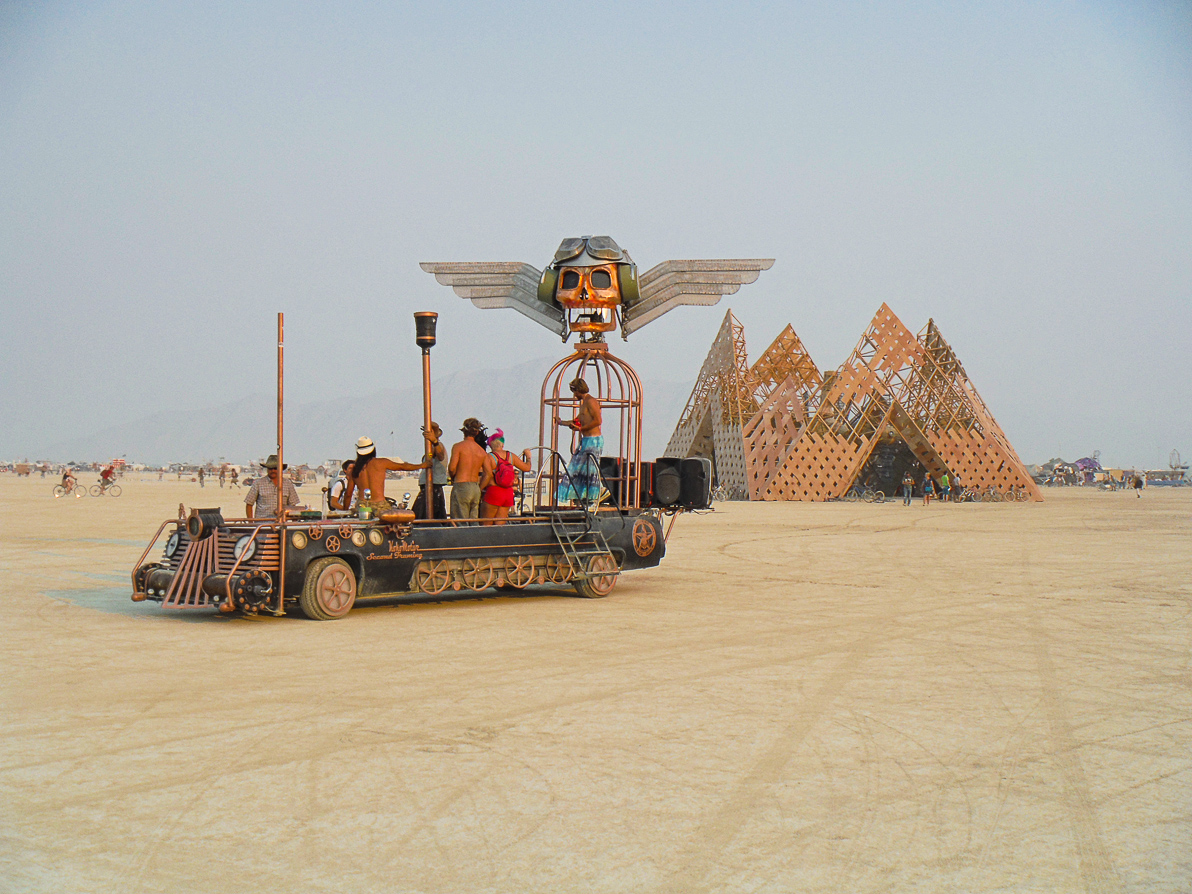 Black Rock City, Burning Man 2013, Cargo Cult, Mutant Vehicles