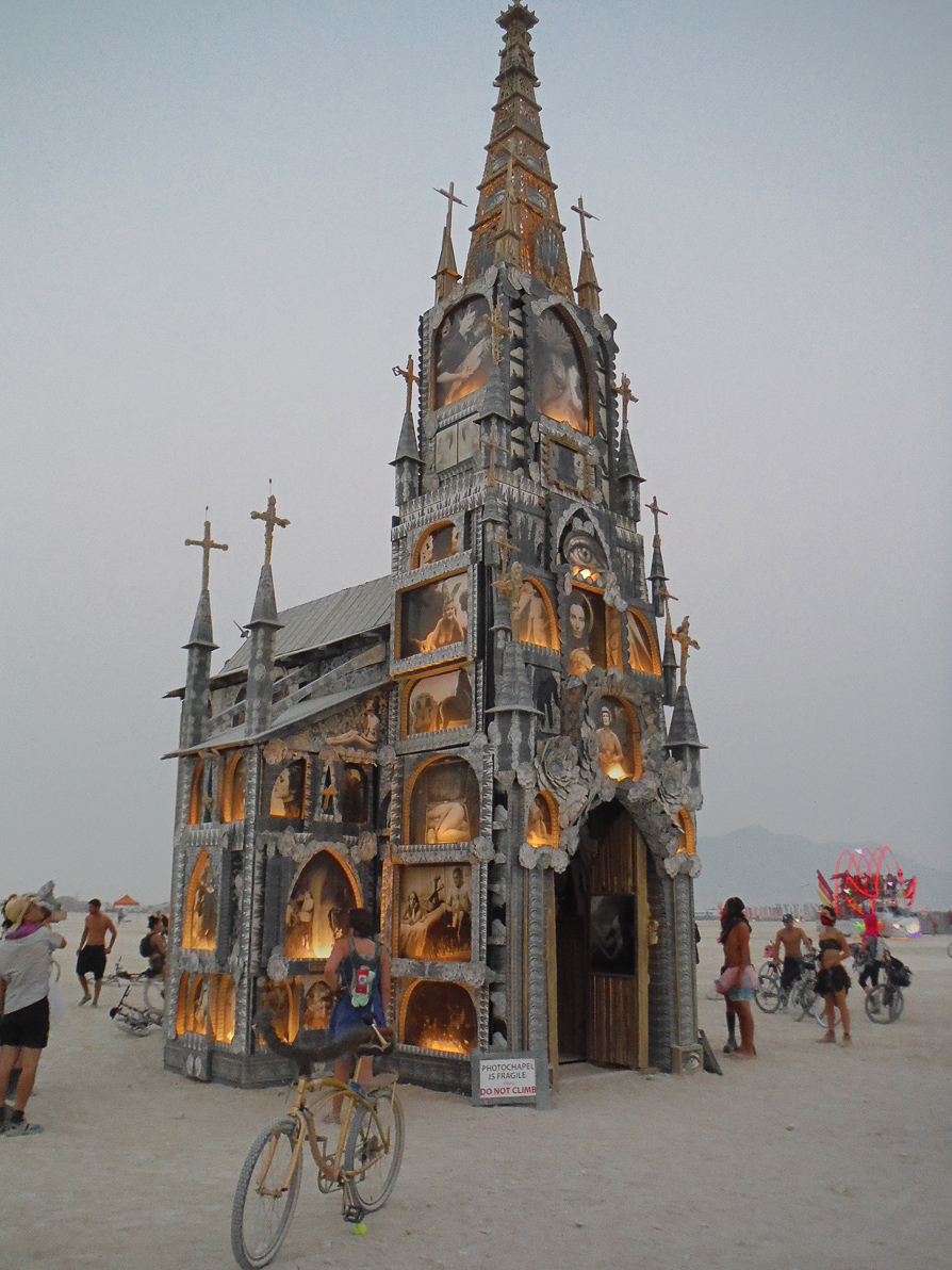 Black Rock City, Burning Man 2013, Cargo Cult, Mike Garlington, Photo Chapel