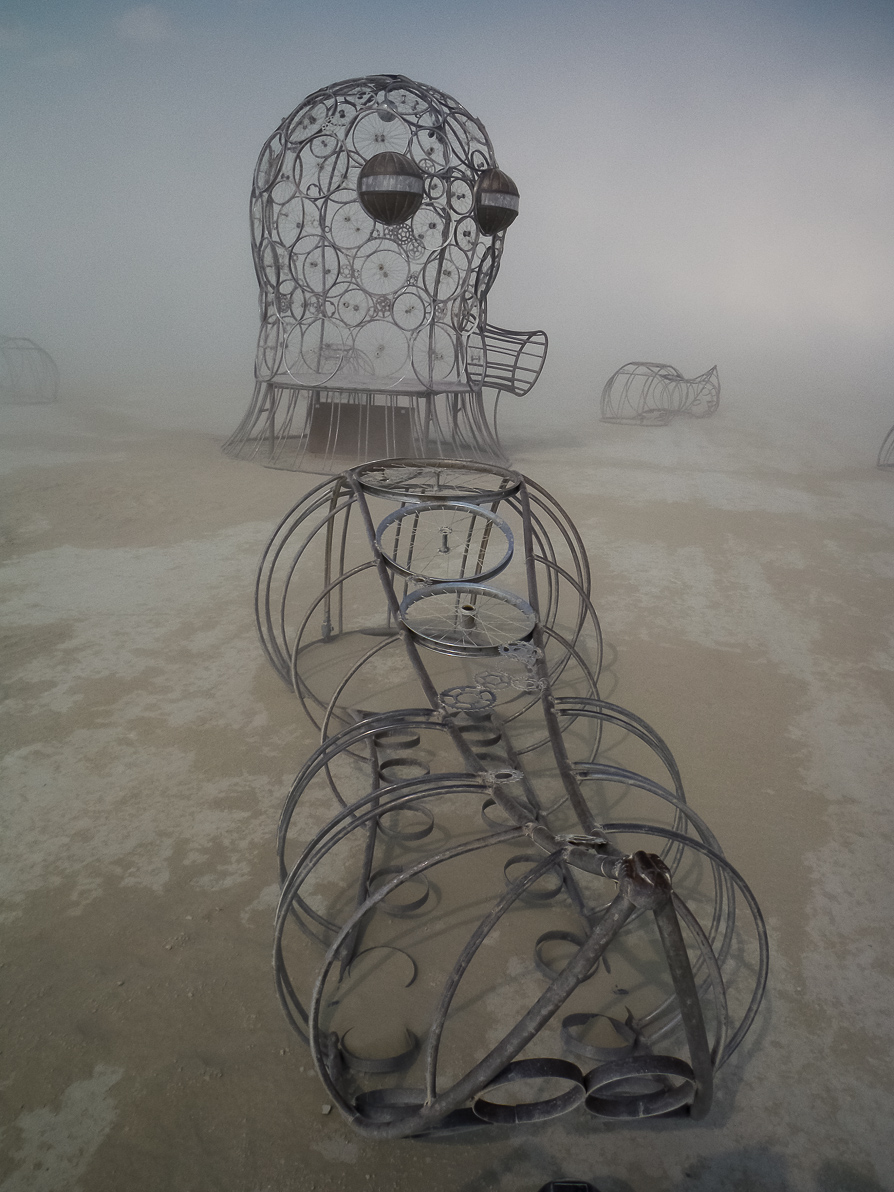 Black Rock City, Burning Man 2013, Cargo Cult, The Racken, Tyler FuQua