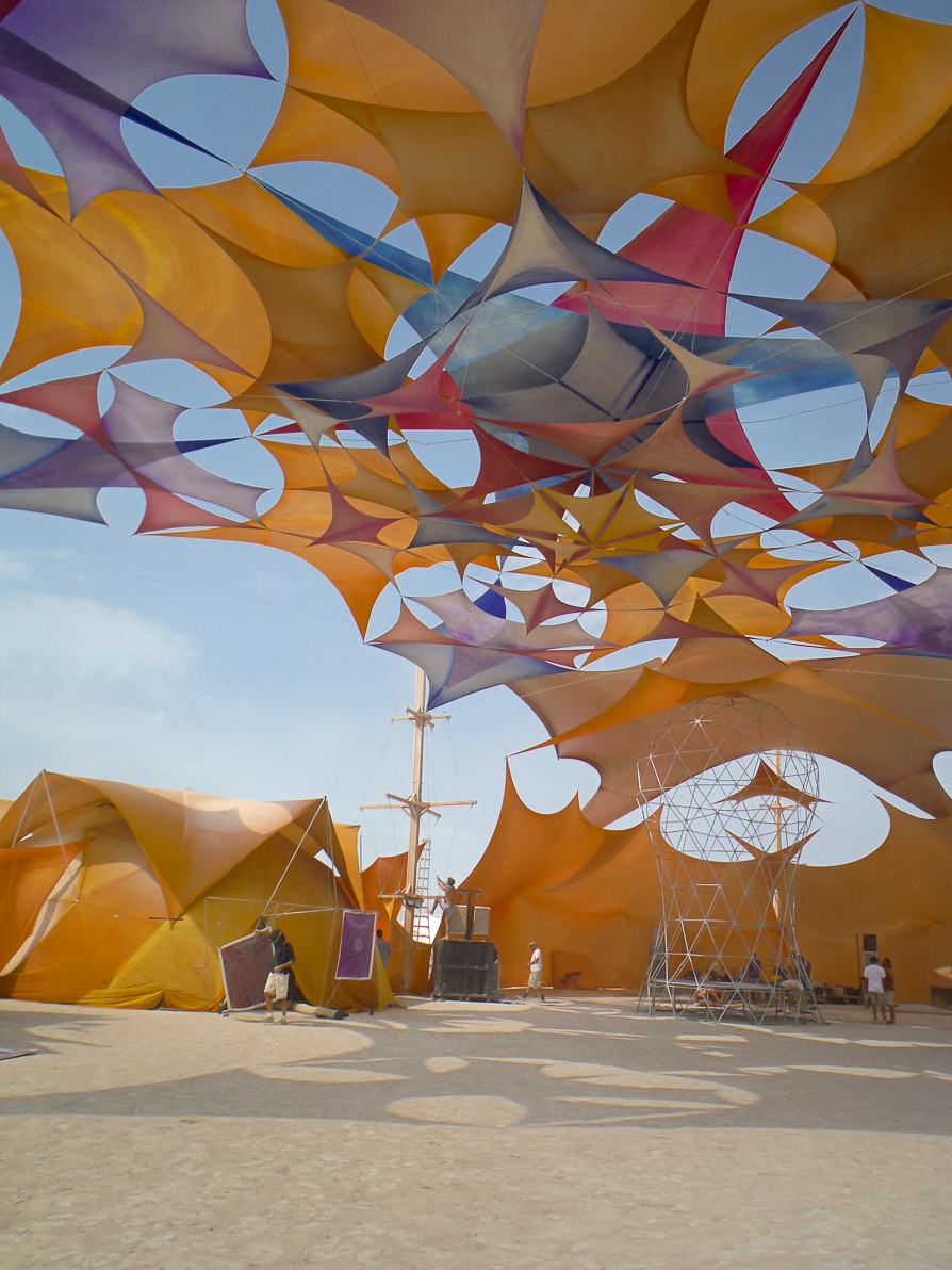 Sacred Spaces Village Burning Man 2013