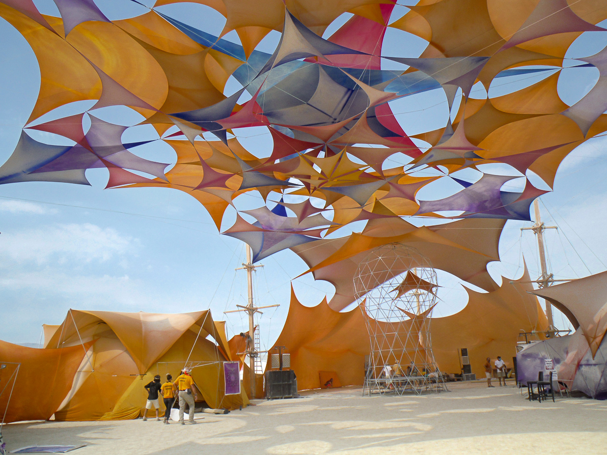 Sacred Spaces Village Burning Man 2013