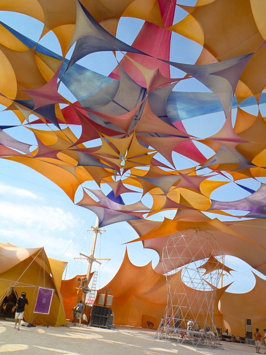 Sacred Spaces Village Burning Man 2013