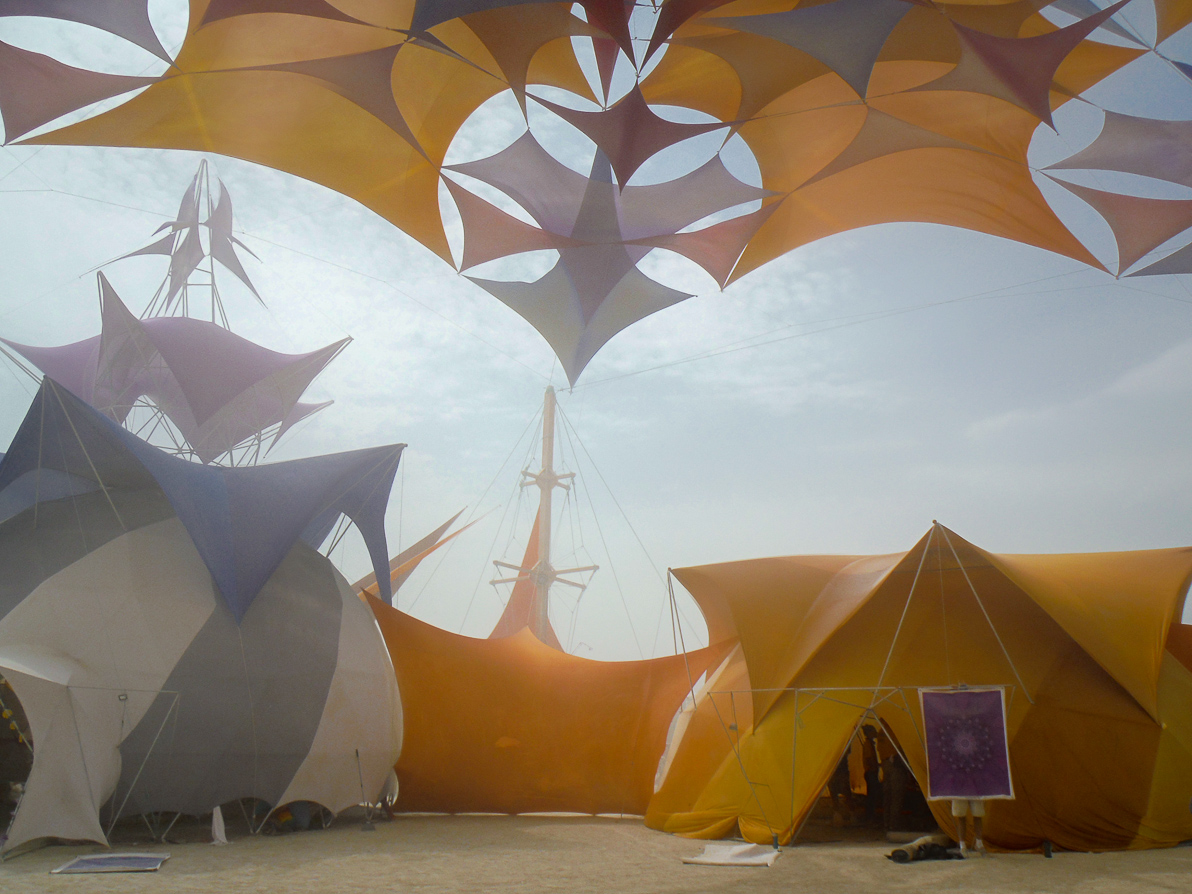 Sacred Spaces Village Burning Man 2013