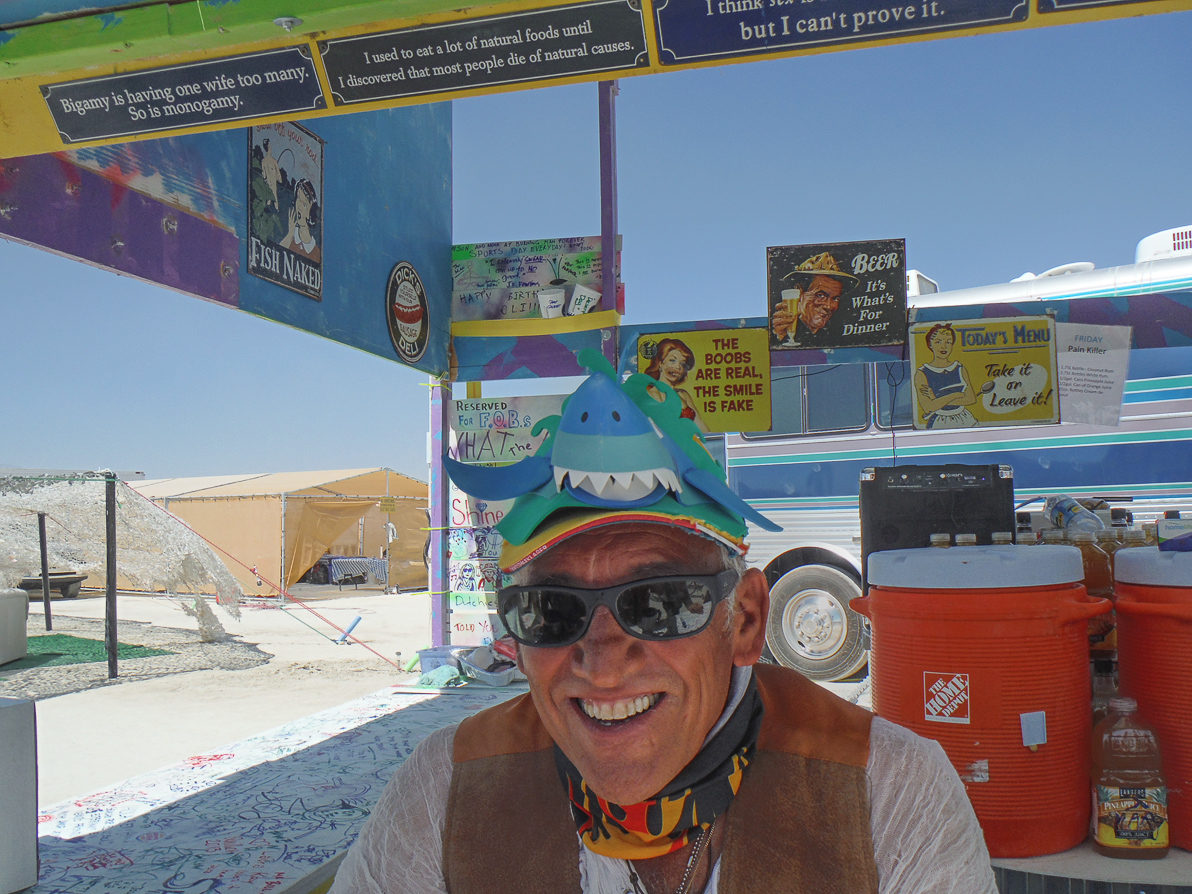 Black Rock City, Burning Man 2013, Cargo Cult, Shark Bait, Sharkeys