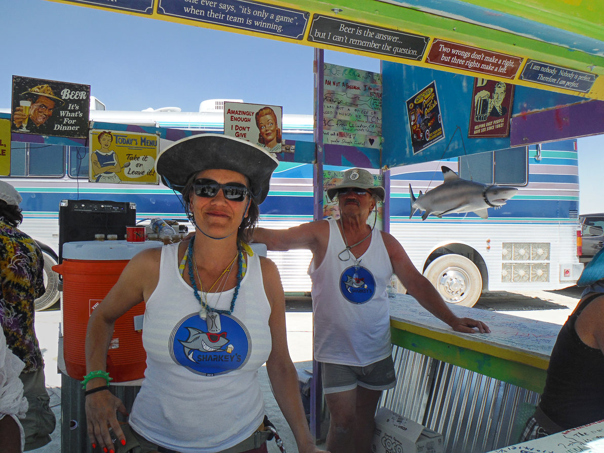 Black Rock City, Burning Man 2013, Cargo Cult, Shark Bait, Sharkeys