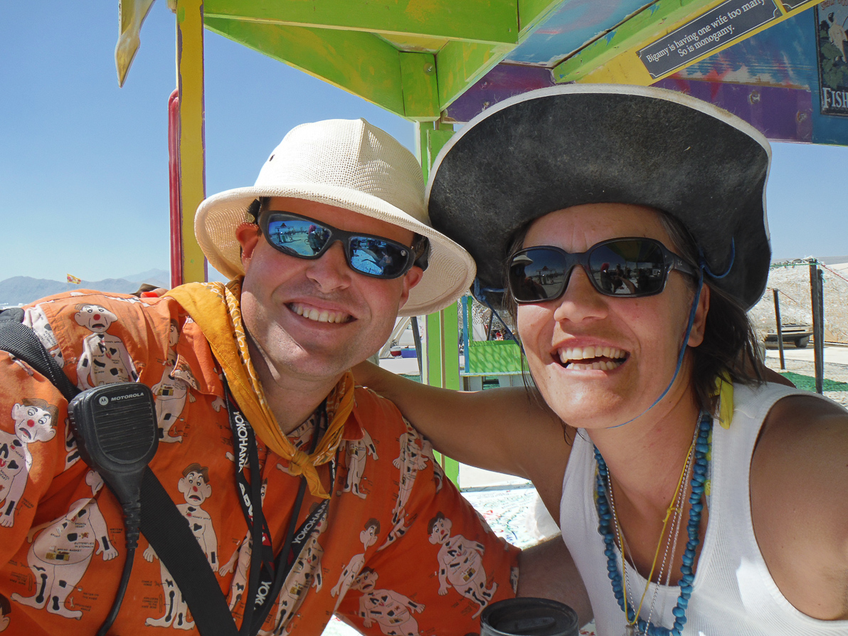 Black Rock City, Burning Man 2013, Cargo Cult, Shark Bait, Sharkeys