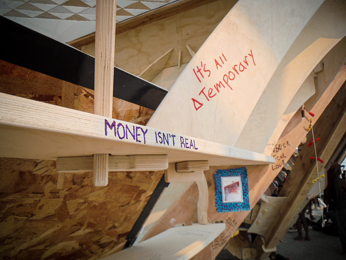 Black Rock City, Burning Man 2013, Cargo Cult, Temple, The Temple of Whollyness