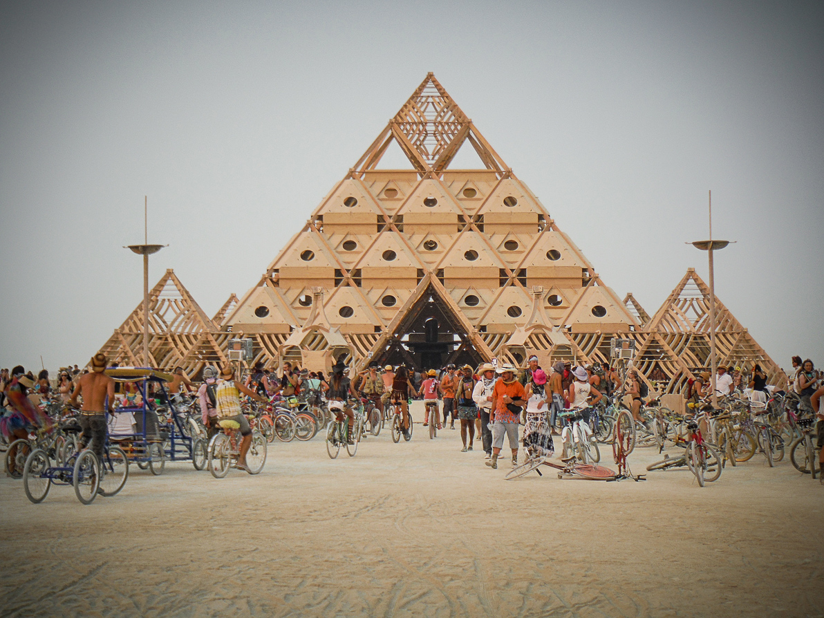 Black Rock City, Burning Man 2013, Cargo Cult, Temple, The Temple of Whollyness