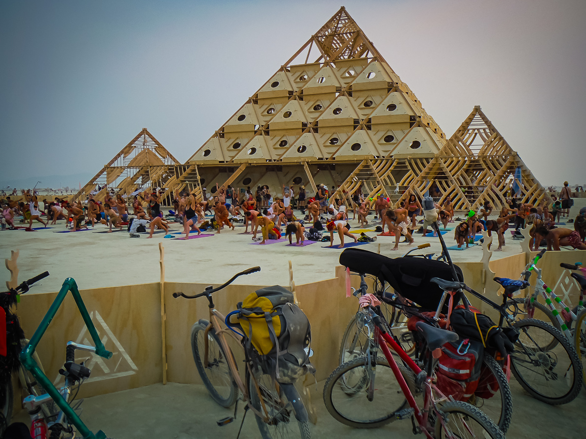 Black Rock City, Burning Man 2013, Cargo Cult, Temple, The Temple of Whollyness