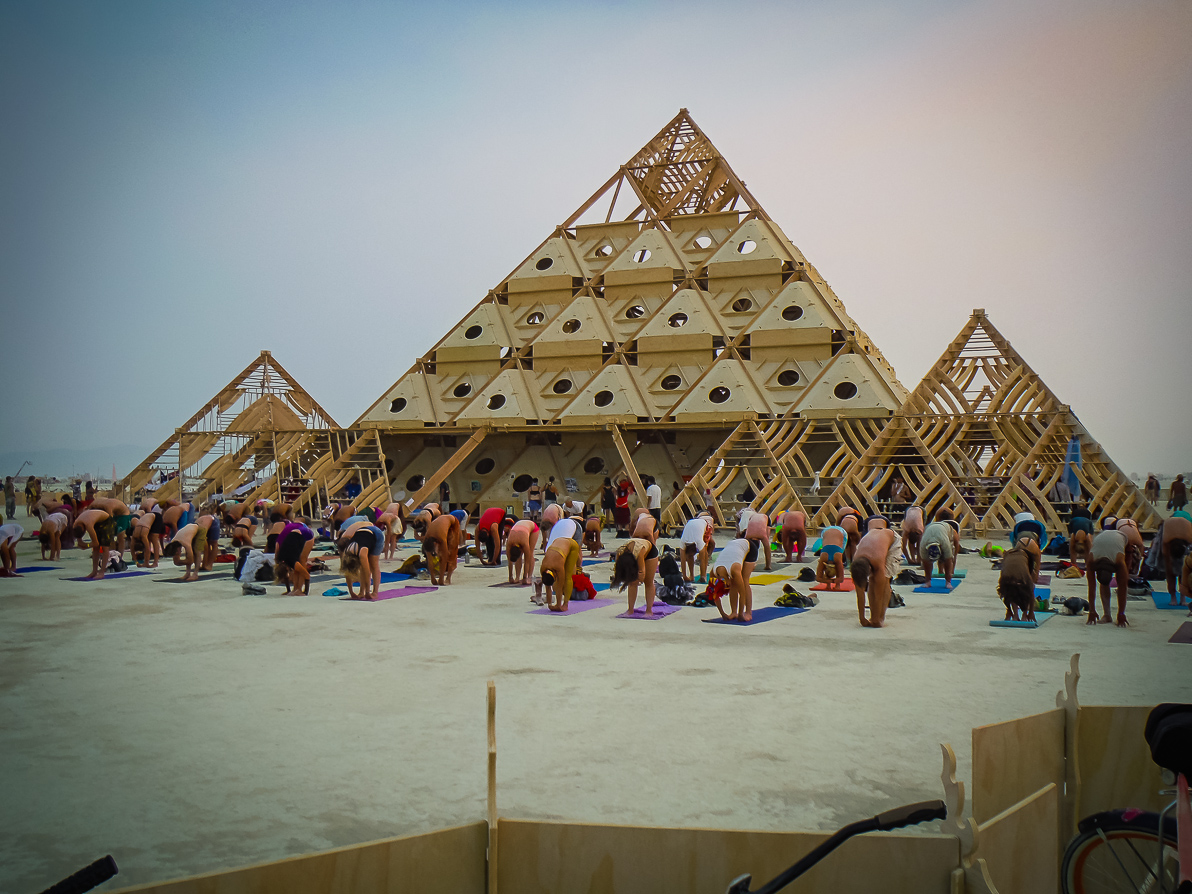 Black Rock City, Burning Man 2013, Cargo Cult, Temple, The Temple of Whollyness