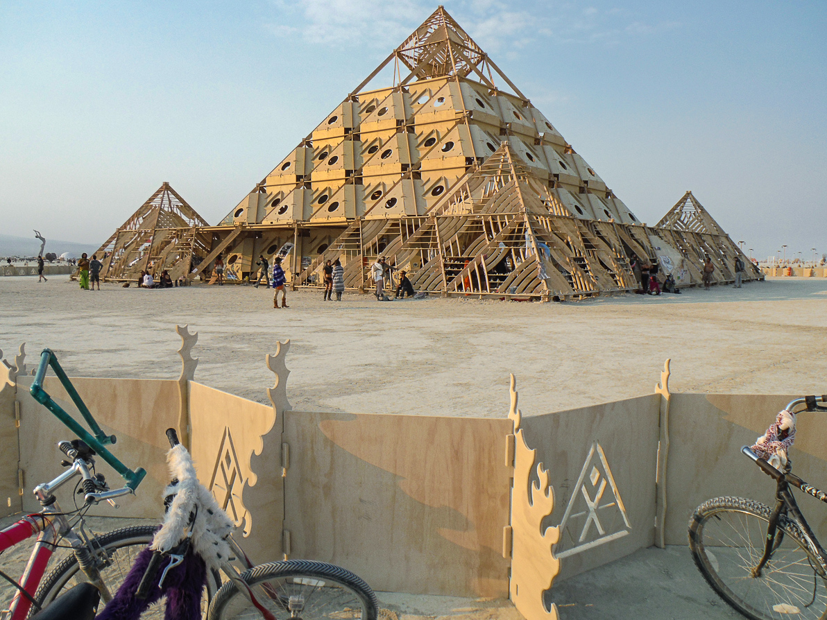 Black Rock City, Burning Man 2013, Cargo Cult, Temple, The Temple of Whollyness