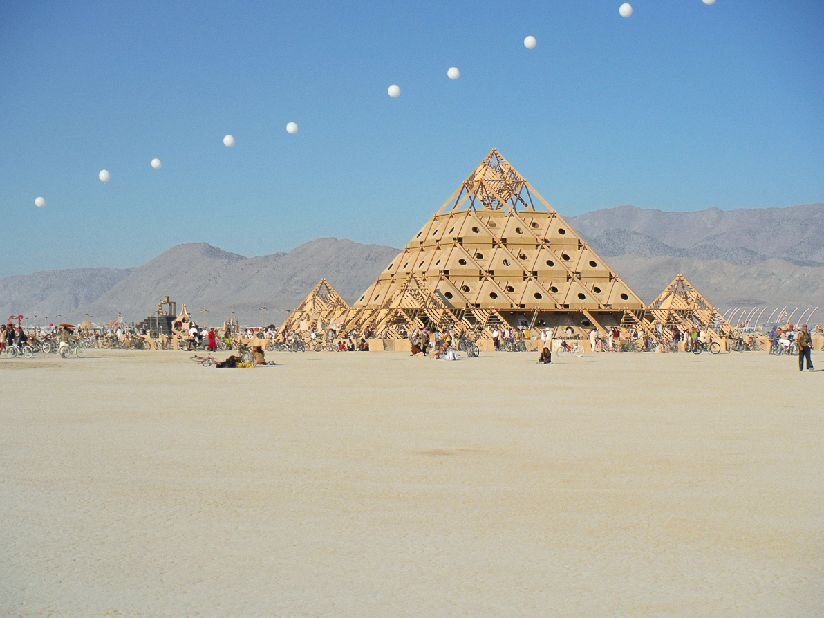 Black Rock City, Burning Man 2013, Cargo Cult, Temple, The Temple of Whollyness